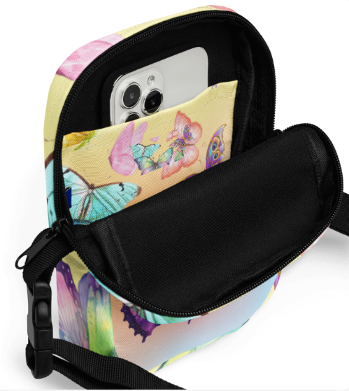 Butterfly Garden Drenched In Sunshine Shoulder Bag