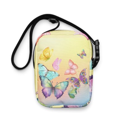 Butterfly Garden Drenched In Sunshine Shoulder Bag