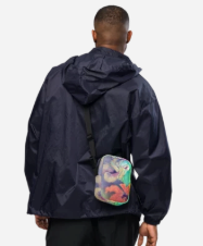 Hibiscus Dreams Shoulder Bag - Wearable Art Shoulder Bag for Women - Soft Watercolor Hibiscus Print Utility Bag