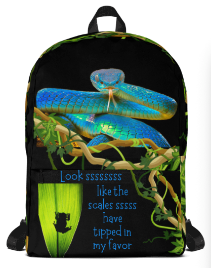 Looks Like The Scales Have Tipped in My Favor All Over Print Backpack