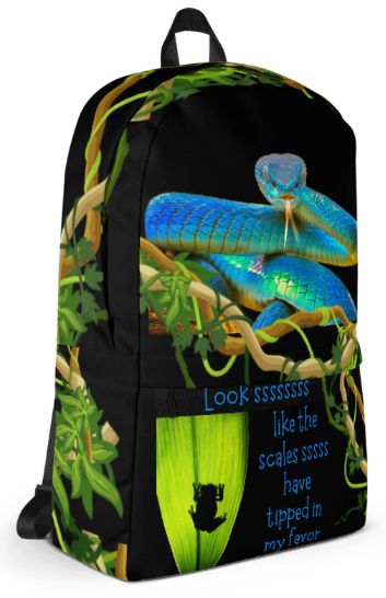 Looks Like The Scales Have Tipped in My Favor All Over Print Backpack