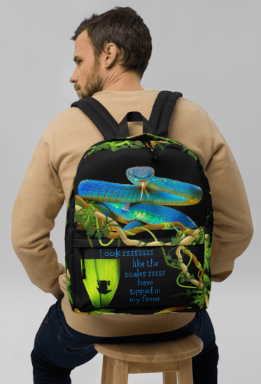 Looks Like The Scales Have Tipped in My Favor All Over Print Backpack