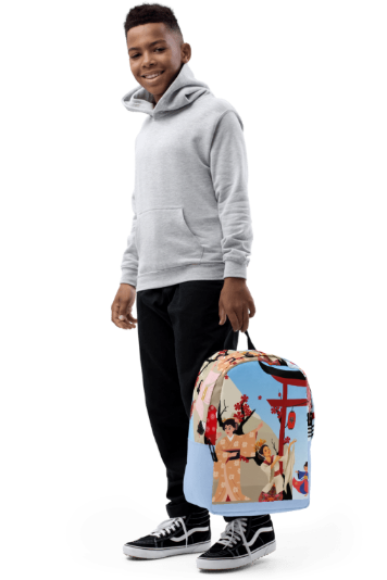 Kimonos and Cherry Blossoms Backpack