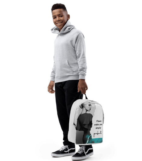 Flaws Make You Simply Perfect Backpack