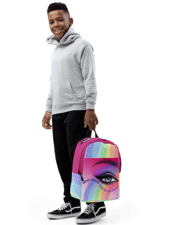 Rainbow Eye Backpack | When It Rains, Look for Rainbows